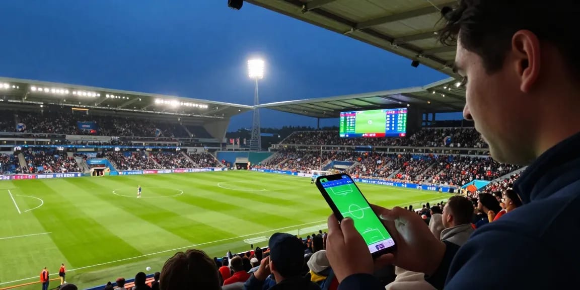 CabongTv watch live football today with expert predictions and match odds displayed in a vibrant stadium scene.