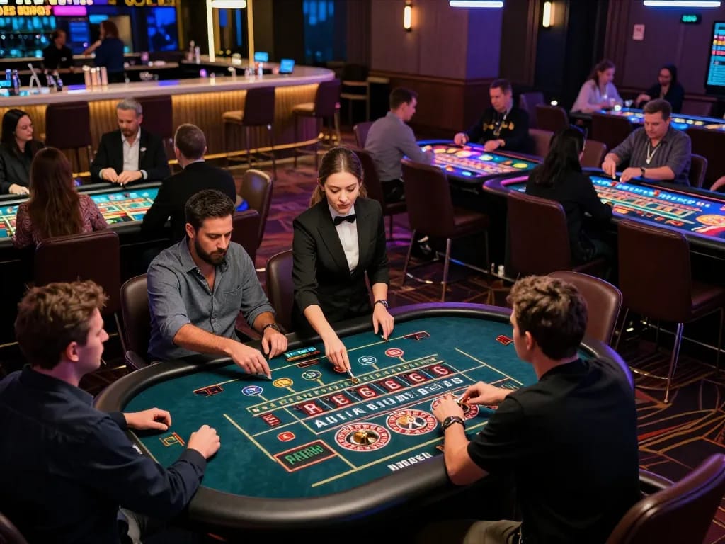 Experience the excitement of gaming at https://nk88.autos/ with professional croupiers and vibrant casino atmosphere.