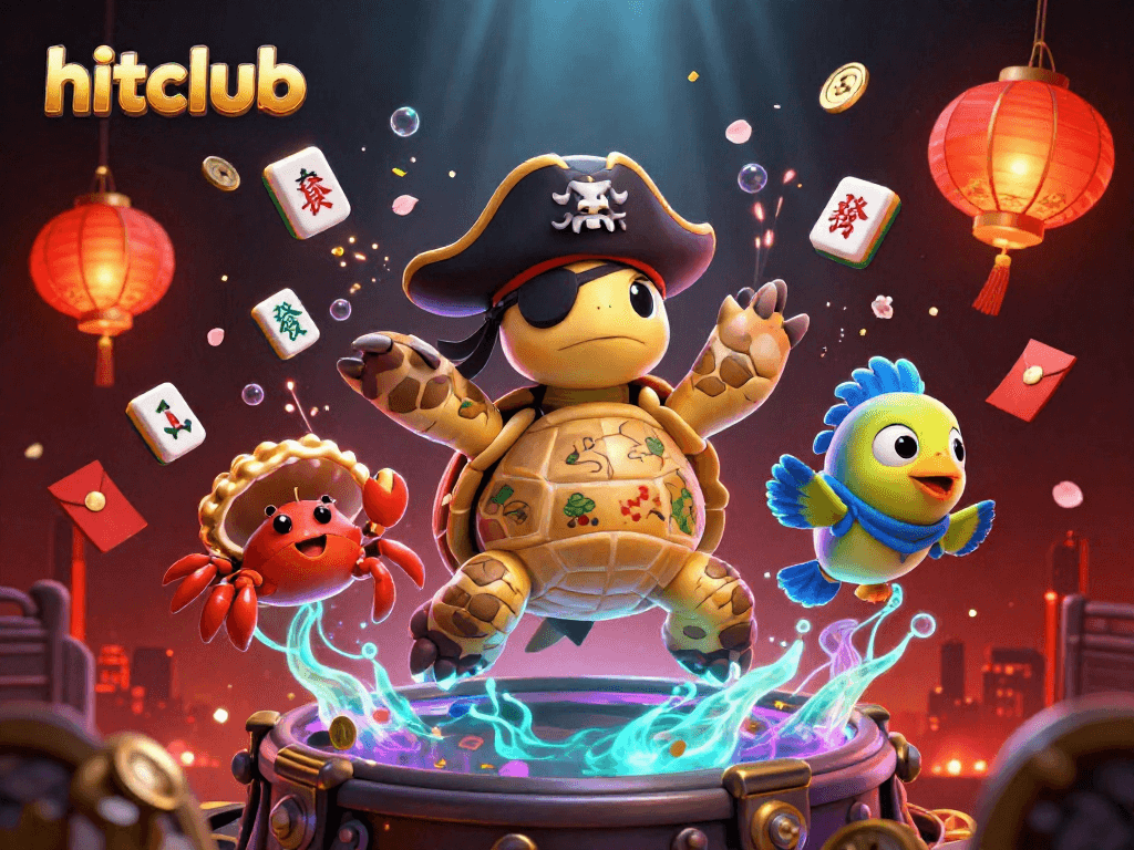Join the hitclub for an exciting gaming journey with vibrant casino characters and treasure!