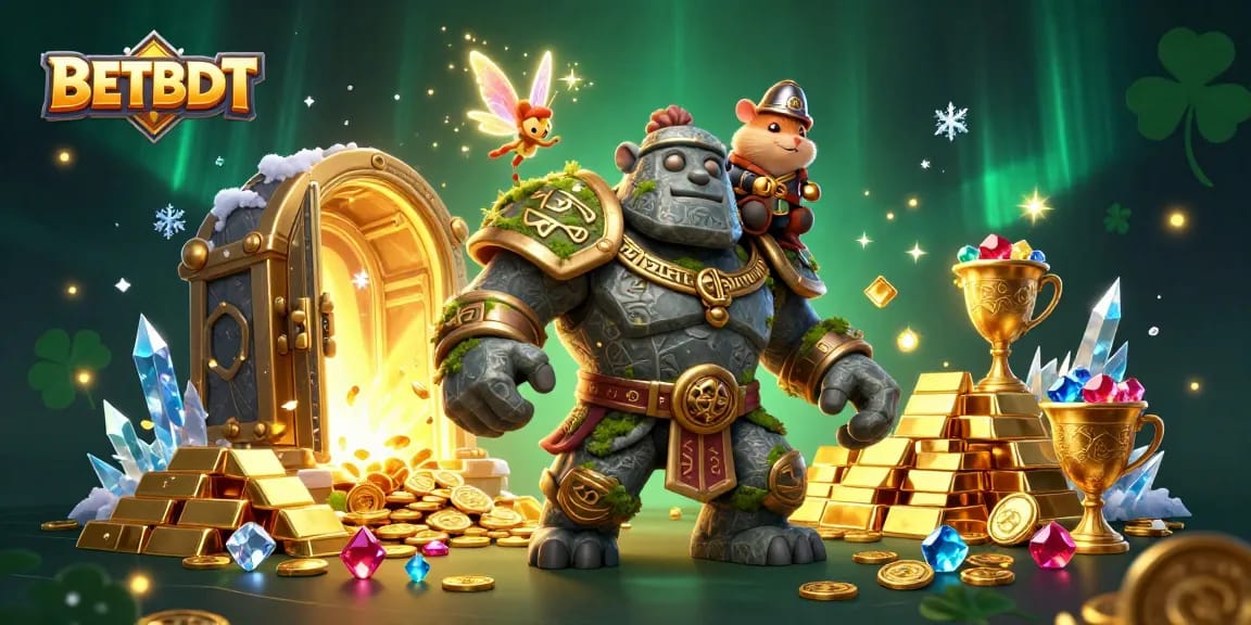 Experience the thrill of winning at BETBDT with magical characters and sparkling treasures.