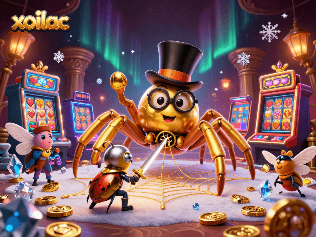 Xoilac captivates as players spin the jackpot reels in a vibrant casino landscape