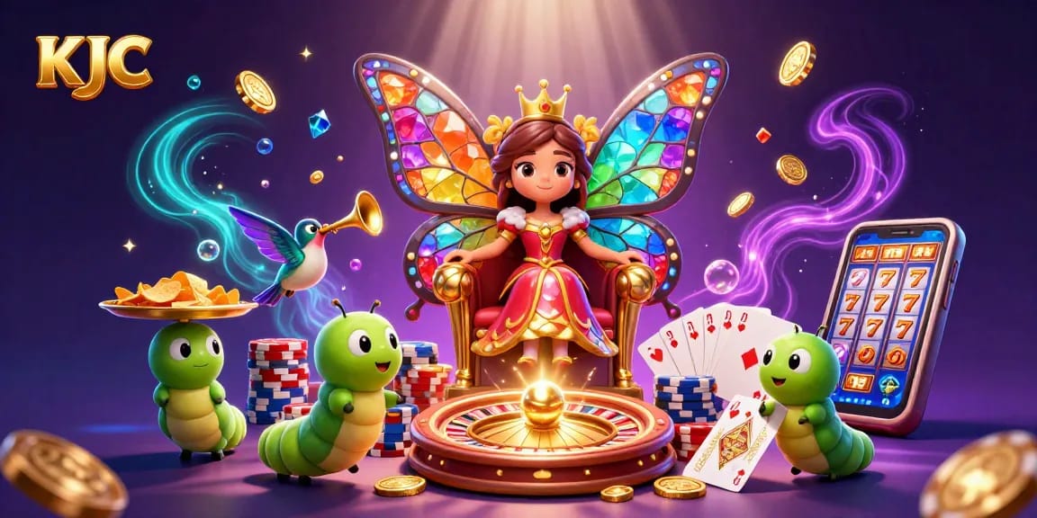 Experience thrilling gameplay at KJC with vibrant gaming elements and enchanting visuals