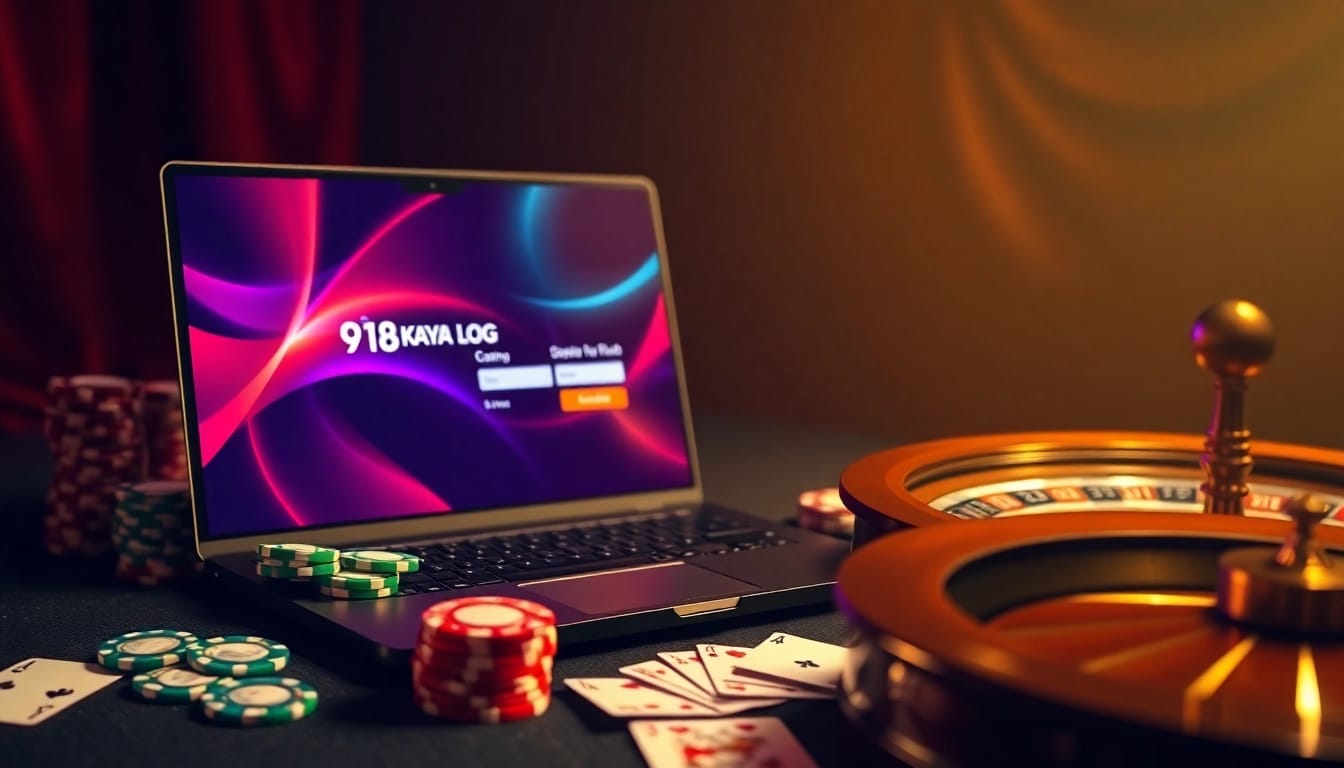 Engage in thrilling gambling adventures with 918kaya Login at an online casino.
