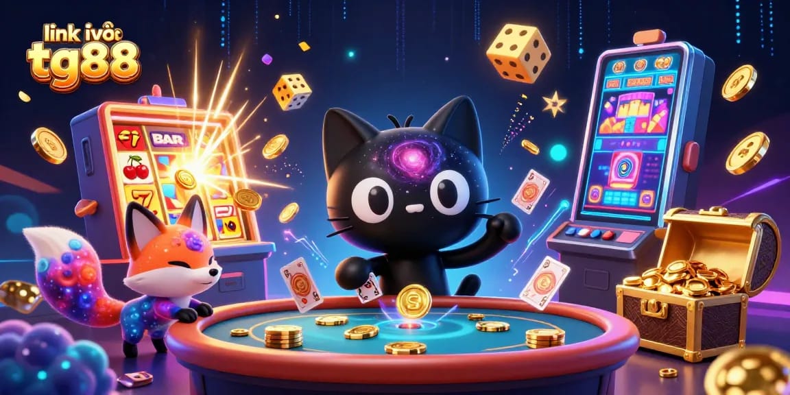 Spin into adventure with link vào tg88 as your cosmic cat guides you through an exciting casino!