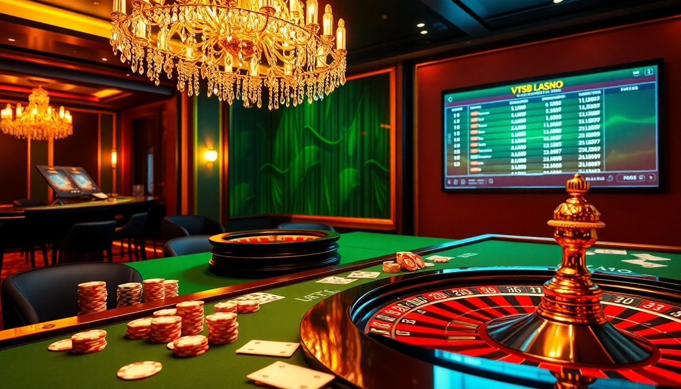 Experience the thrill of online gambling at V7SB with vibrant casino elements and poker action.