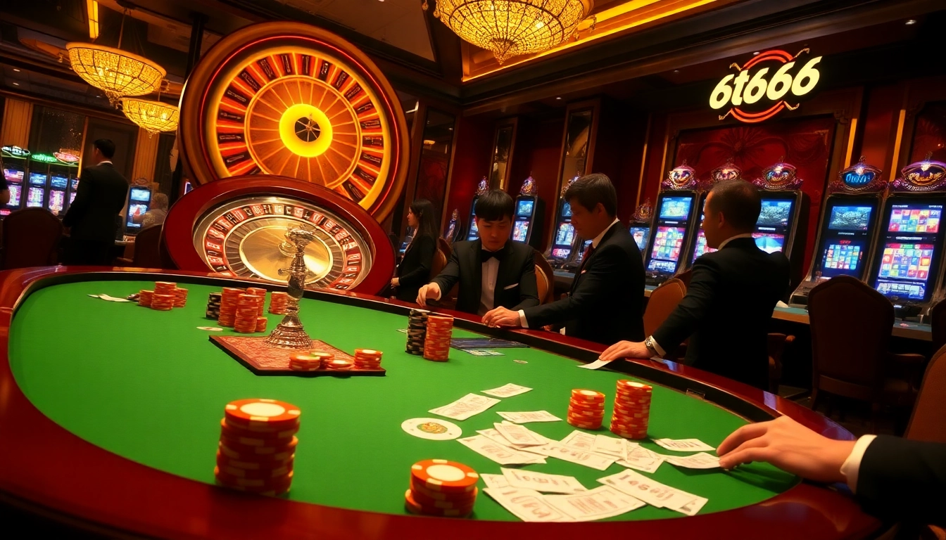 Experience the thrill of tg88 casino with vibrant poker games and exciting slot machines.