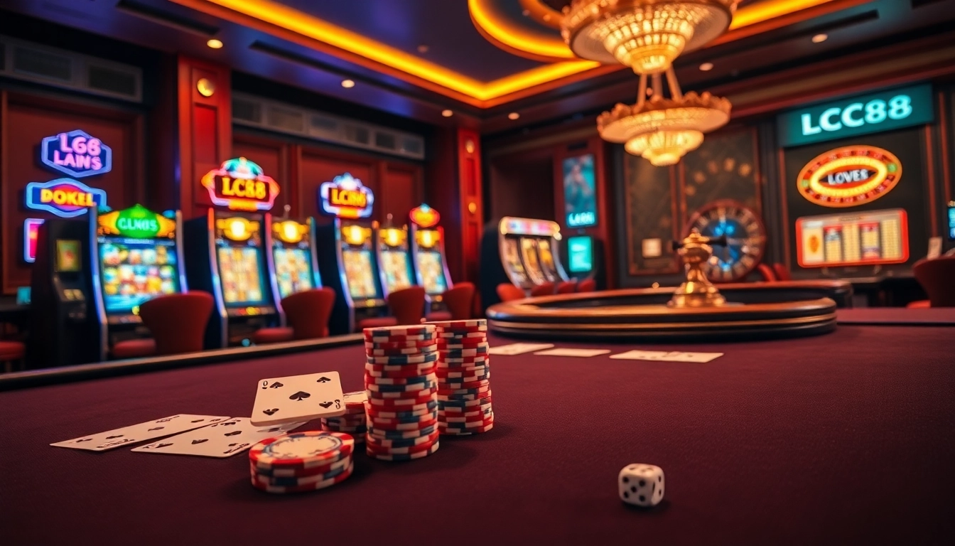 Engage in high-stakes poker and dynamic slots at LC88 for thrilling gambling experiences.