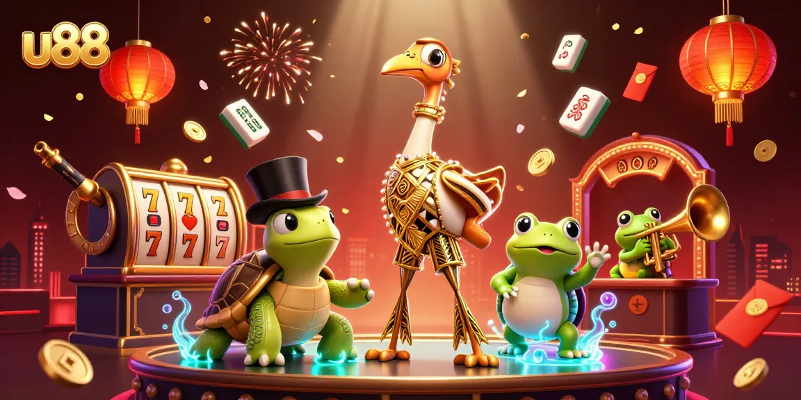 Experience thrilling wins at u88 with dynamic 3D casino characters and exciting game elements.