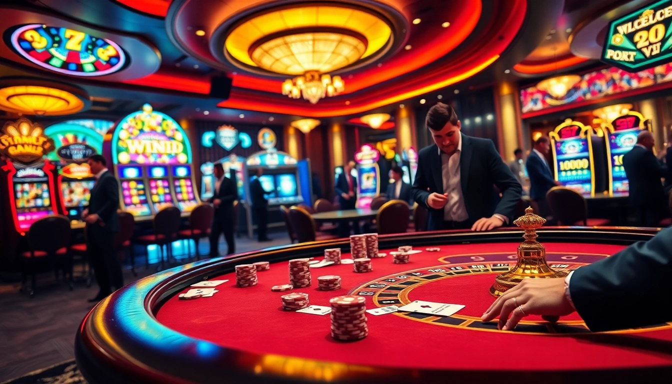 Experience thrilling gameplay at https://tr88.golf/ with vibrant poker tables and exciting casino elements.