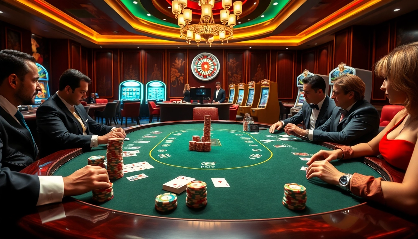 Engage in high-stakes gambling at https://mmoo.de.com/ with luxurious poker action and vibrant casino ambiance.