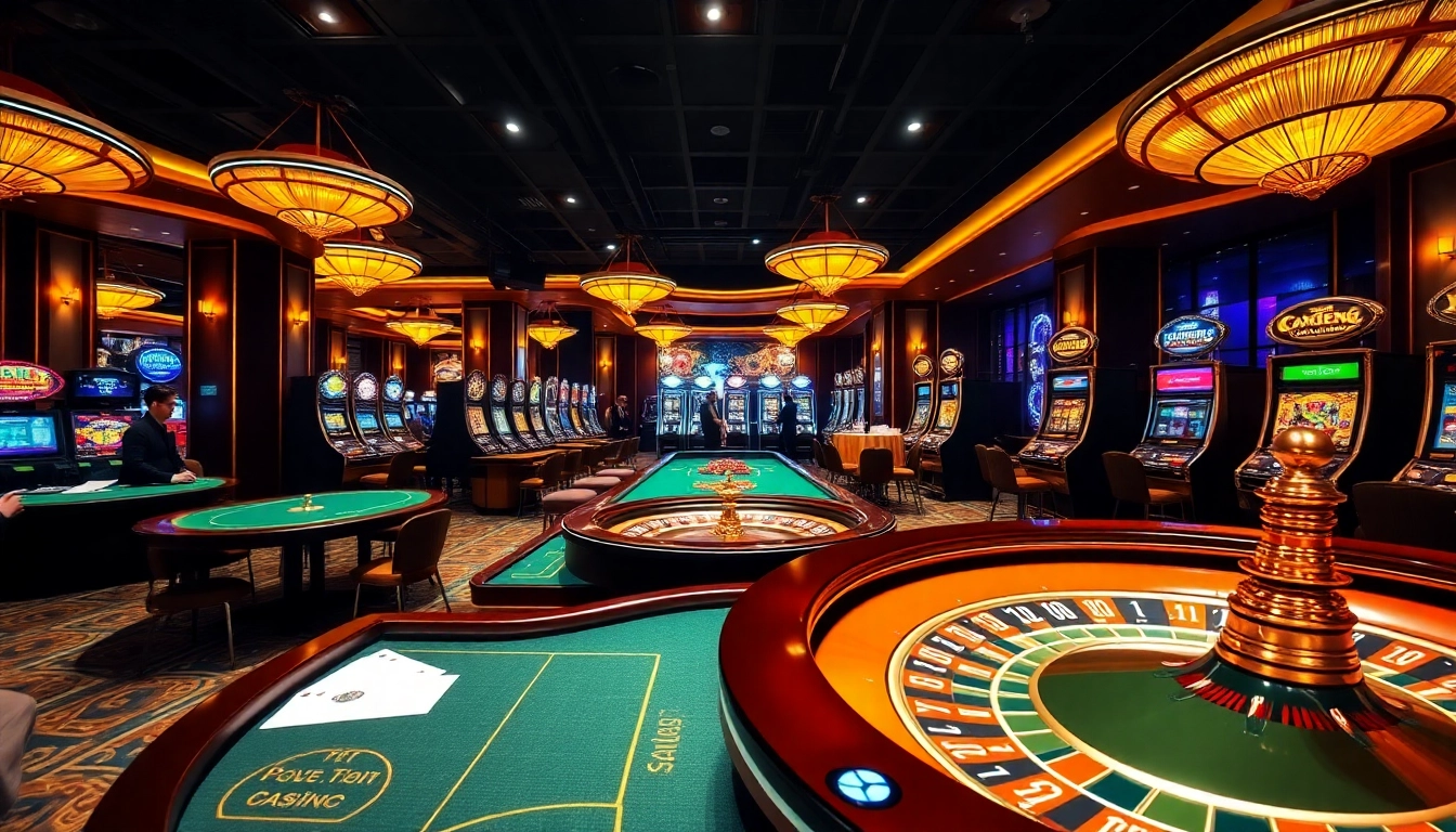 Experience thrilling games at https://f168.vision/ with poker chips and vibrant casino tables.
