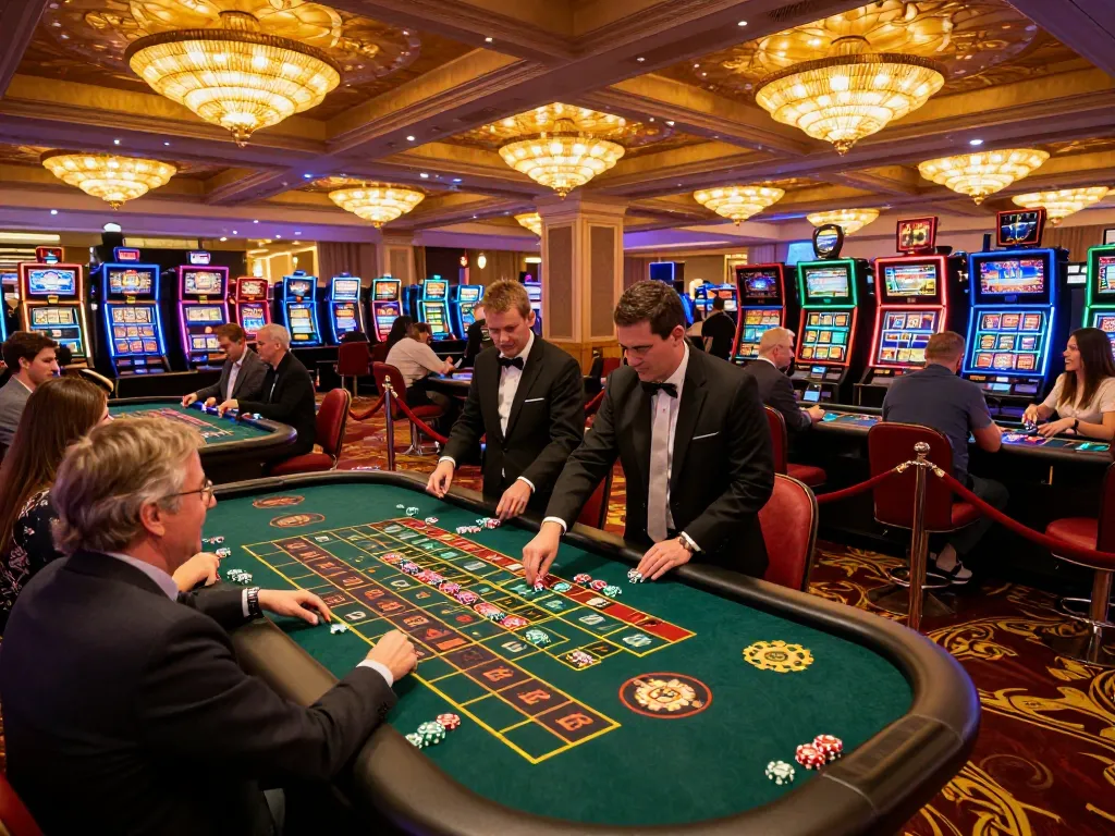 Players at the Sunwingo casino experiencing the thrill of roulette bets with colorful chips.