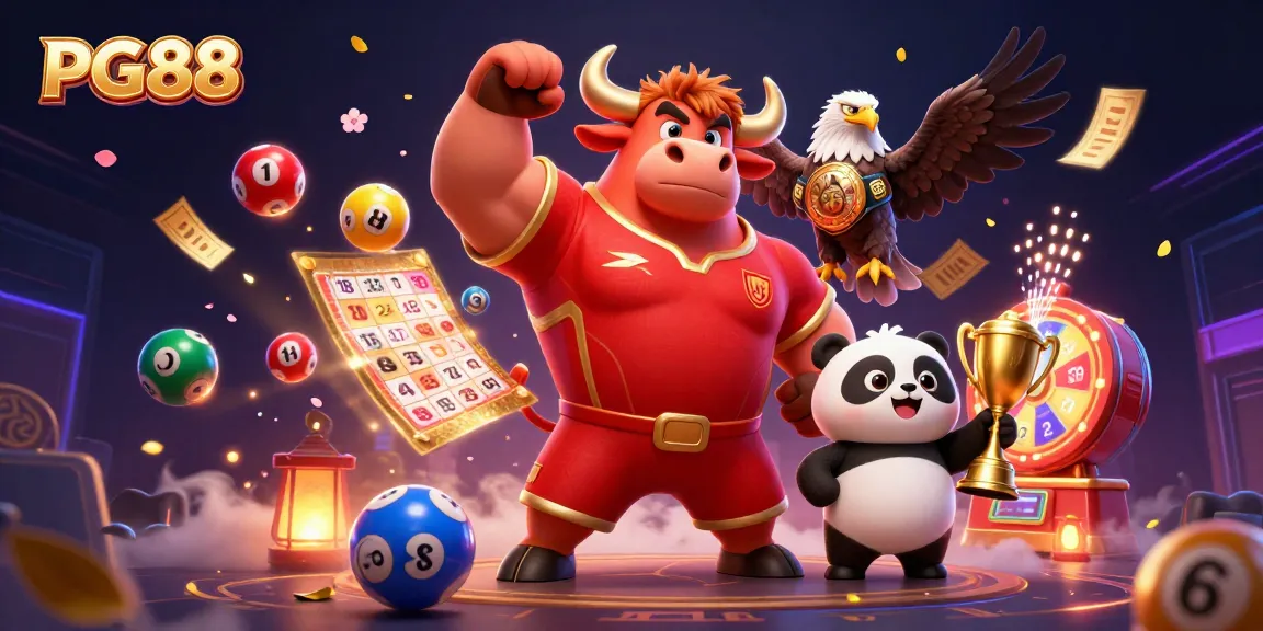 Experience thrilling gameplay at PG88 with lively characters, dynamic casino elements and vibrant visuals.