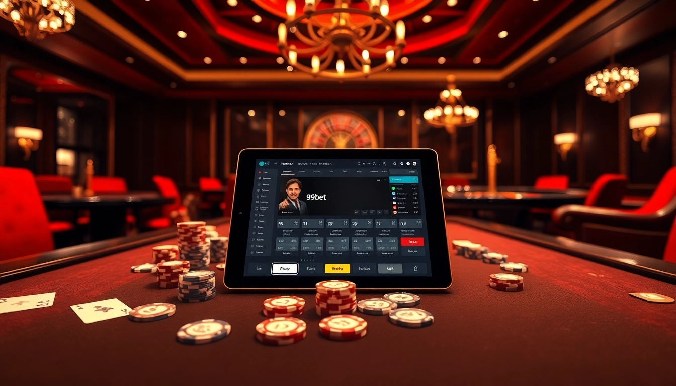 89bet thrilling poker table scene featuring chips, cards, and a modern betting interface.
