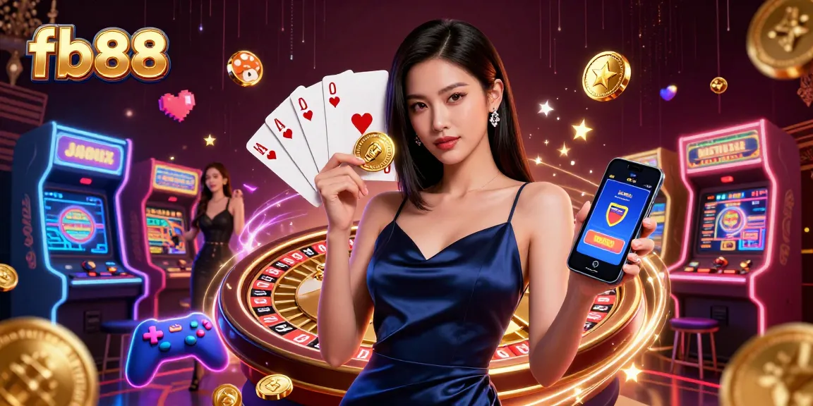 Experience thrilling gaming action at fb88 with an immersive casino atmosphere.