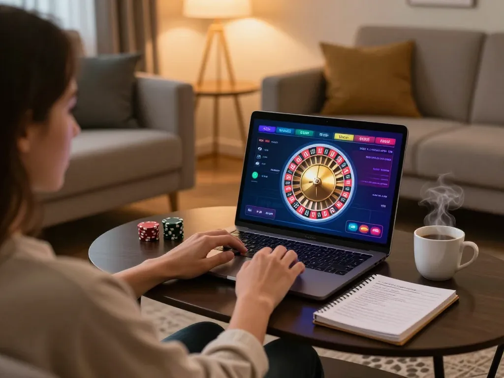 Players experiencing TR88 online gaming with engaging roulette action at home, highlighting strategic play.