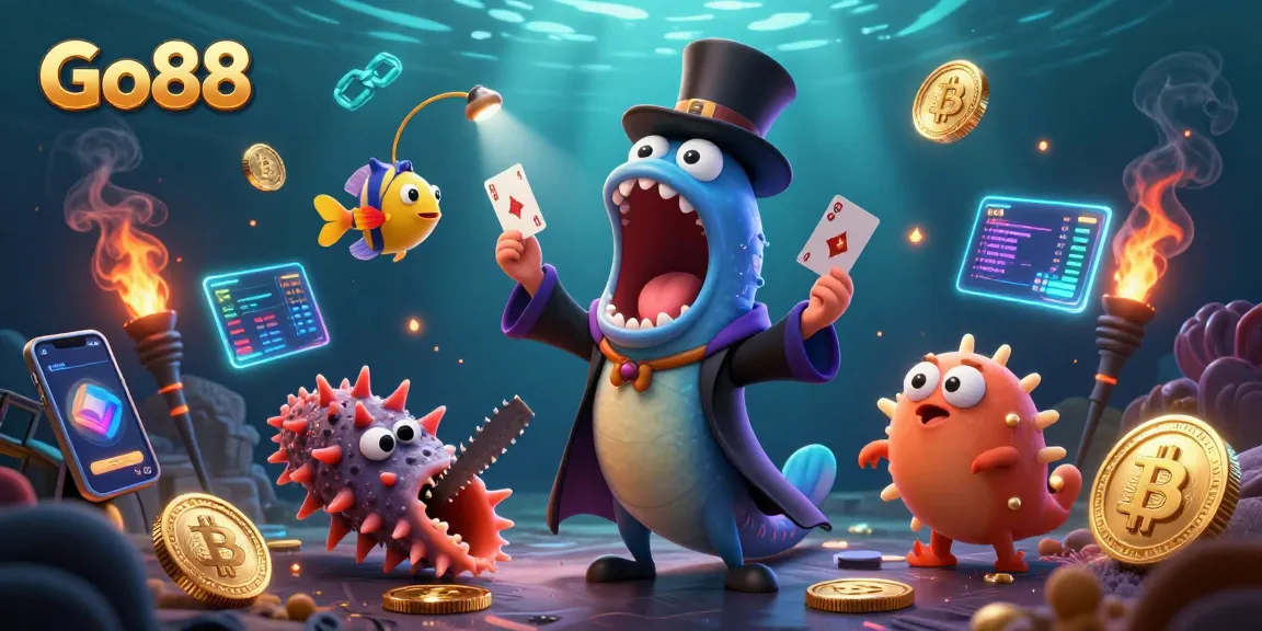 Engage with Go88's thrilling gaming experience featuring a magician eel and enchanted jackpots.