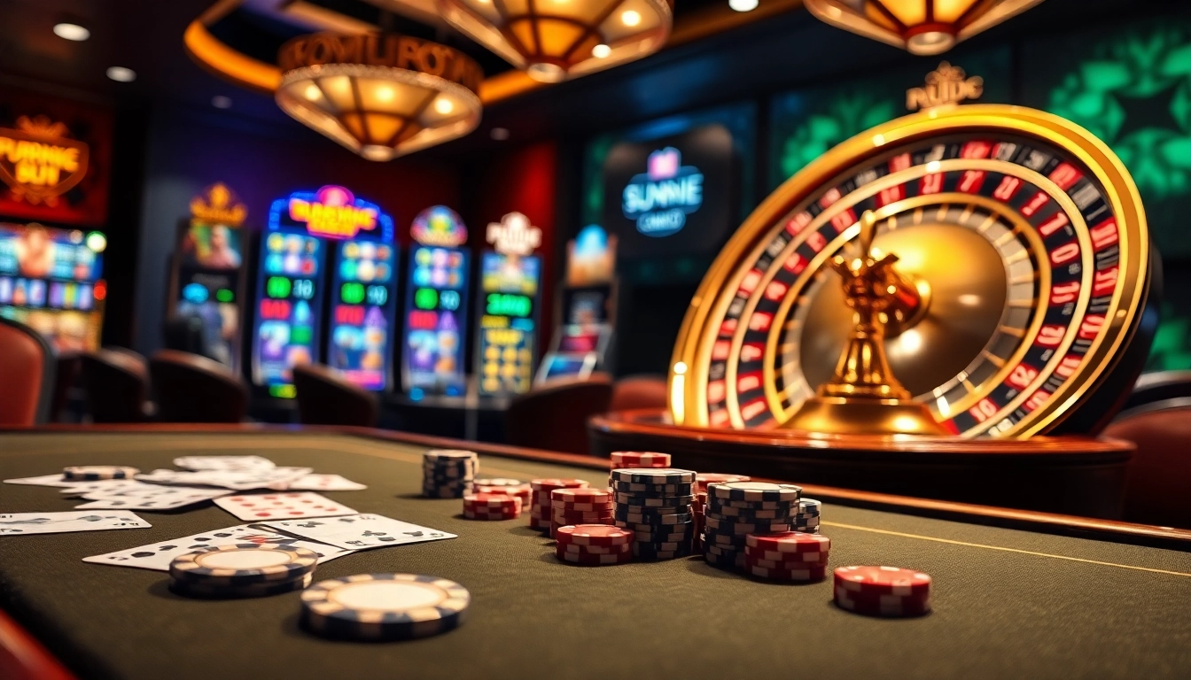 Exciting poker table scene at sunwin19.cn.com showcasing high stakes and elegant gameplay.