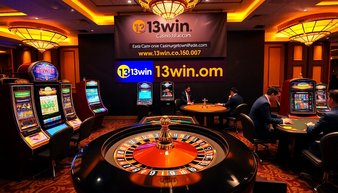 Engage in thrilling games at 13win.com with vibrant slots and professional dealers.