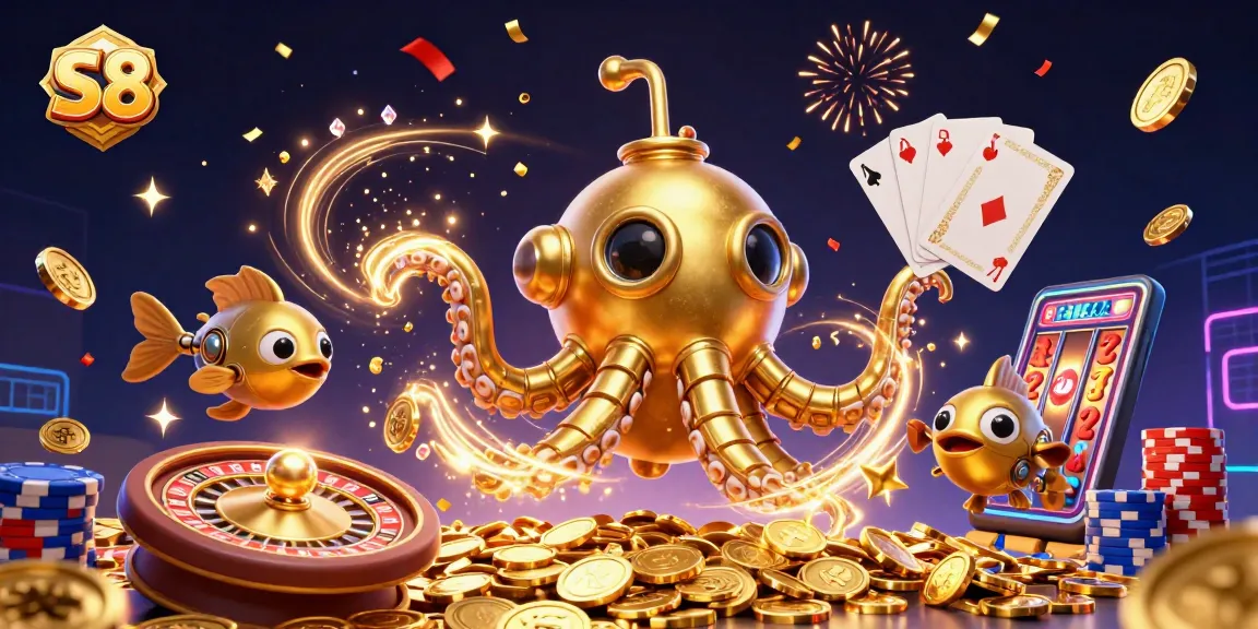 Experience thrilling wins at S8 with the vibrant underwater casino adventure.