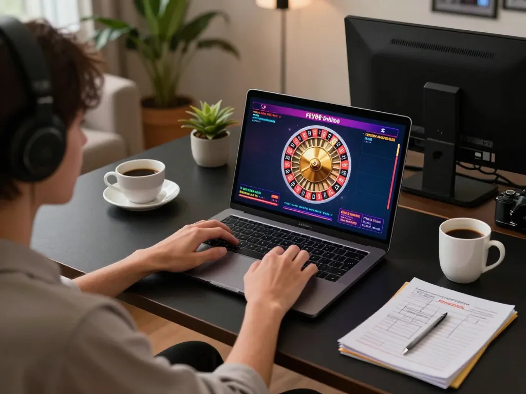 Live gameplay on FLY88 online casino, showcasing an immersive roulette experience for players