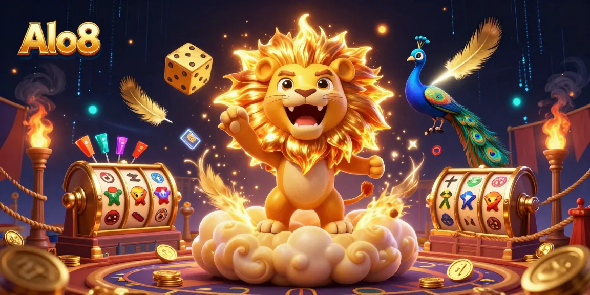 Alo8 delivers thrilling online gaming experiences with vibrant characters and dynamic casino elements.