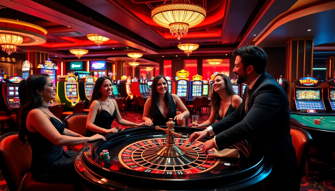 Experience the thrill at https://luck88.games/ with players enjoying luxury roulette and slot machines.