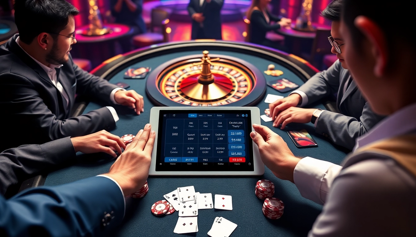 Engaging high-stakes poker action at https://suncity.one/ with vibrant visuals and digital interfaces