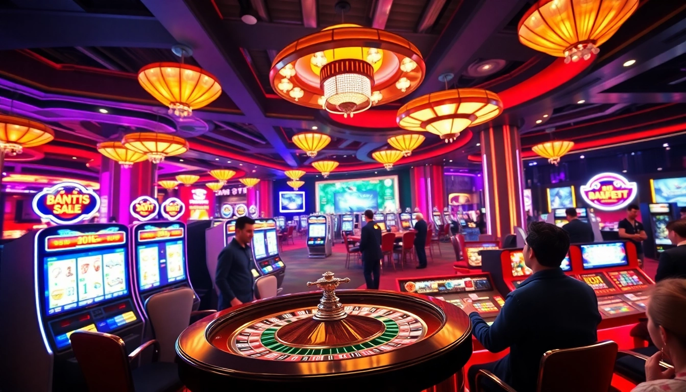 Experience thrilling online gaming action at https://hay88-teamala.us.com/ with vibrant slot machines and roulette.