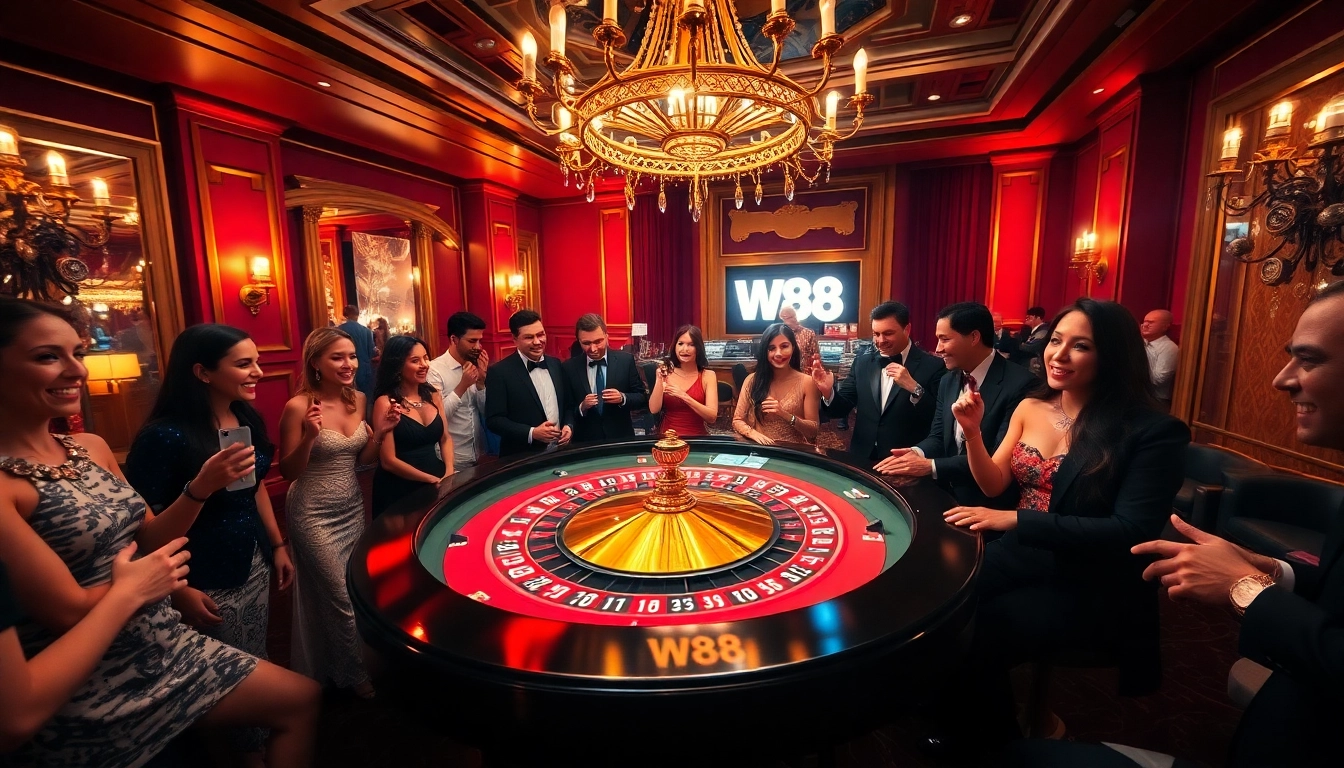 Experience the thrill of live betting at W88. Indulge in the excitement of a luxurious casino controlled by skilled professionals.
