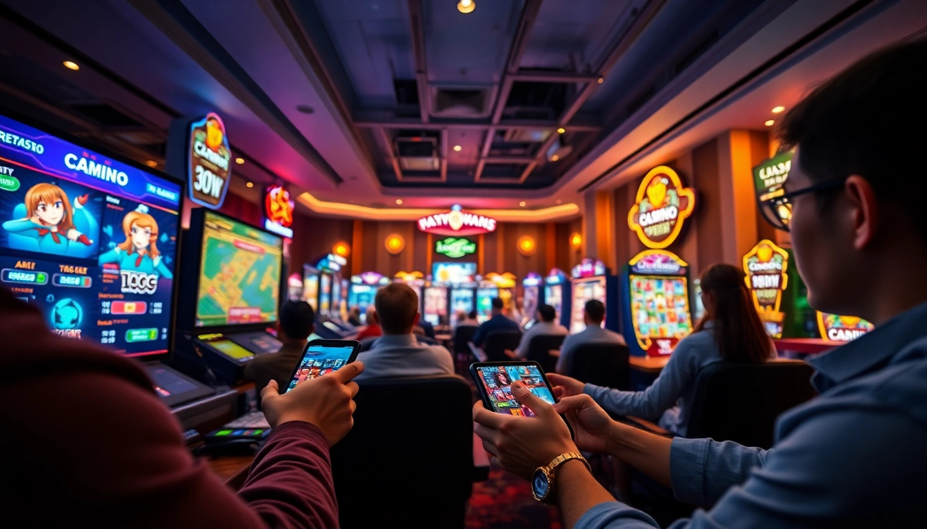 Nhà cái 69VN engaging users in a vibrant online casino experience with various gaming options.