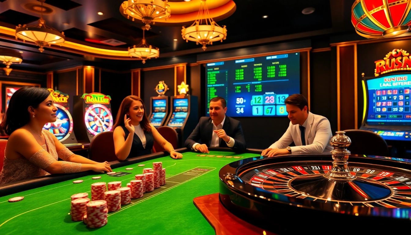 Experience Đăng Ký Nhà Cái 68VIP with vibrant casino action and excited players.