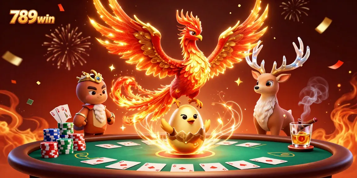 Engage with 789win for exciting gaming experiences and poker strategies featuring vibrant characters and elements.