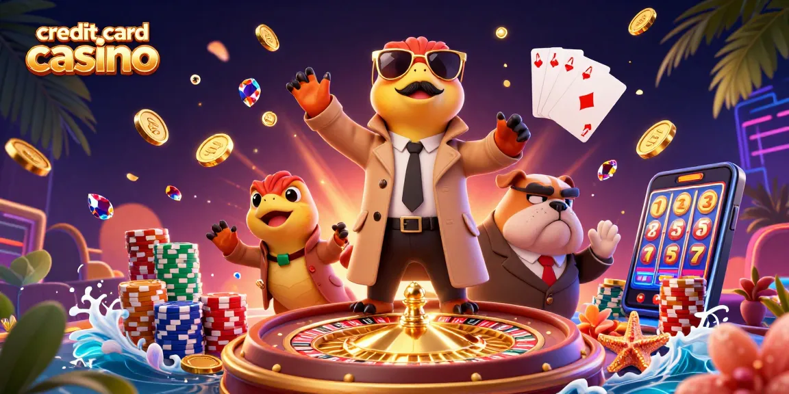 Experience the excitement of a credit card casino with raptors in disguise and vibrant gaming elements.