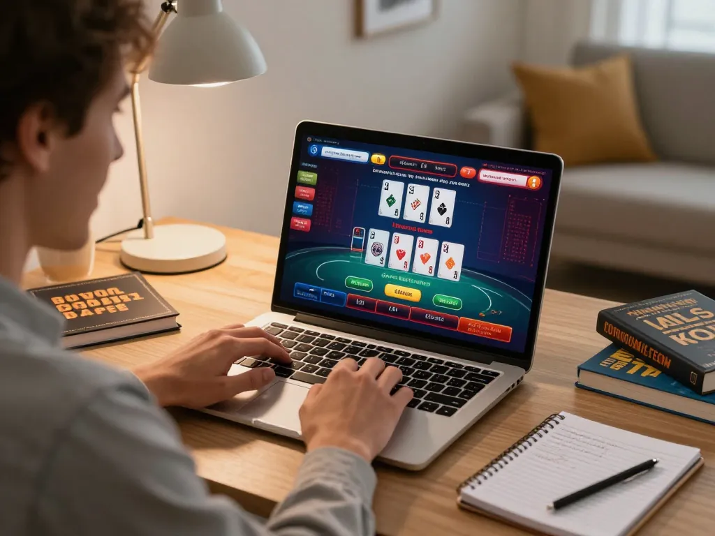 Experience live dealer blackjack gameplay at cm88 in a cozy home setup.