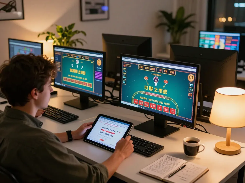 Engaging in thrilling gameplay at luckywin's online casino, showcasing live dealer games and strategic betting.