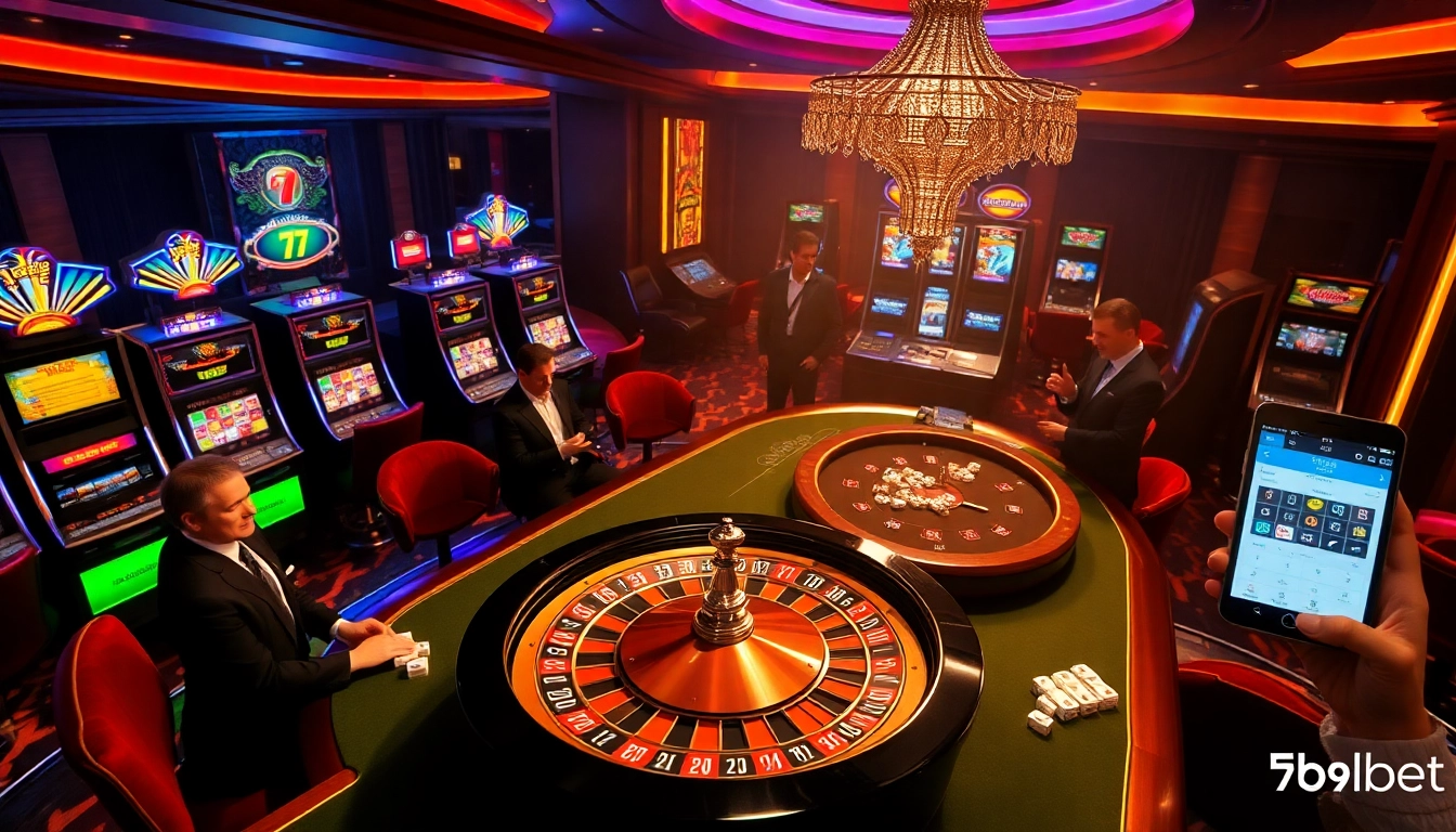 Experience thrilling gameplay with 789bet on luxurious casino tables featuring poker and roulette.
