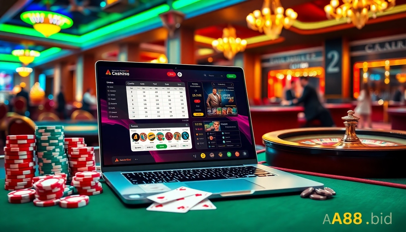 Experience online gambling excitement at https://ax88.bid/ with vibrant casino visuals.