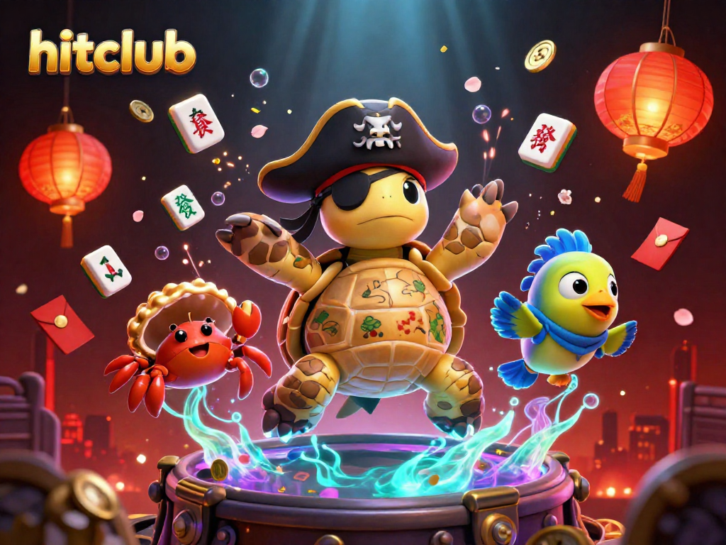 Join the hitclub for an exciting gaming journey with vibrant casino characters and treasure!