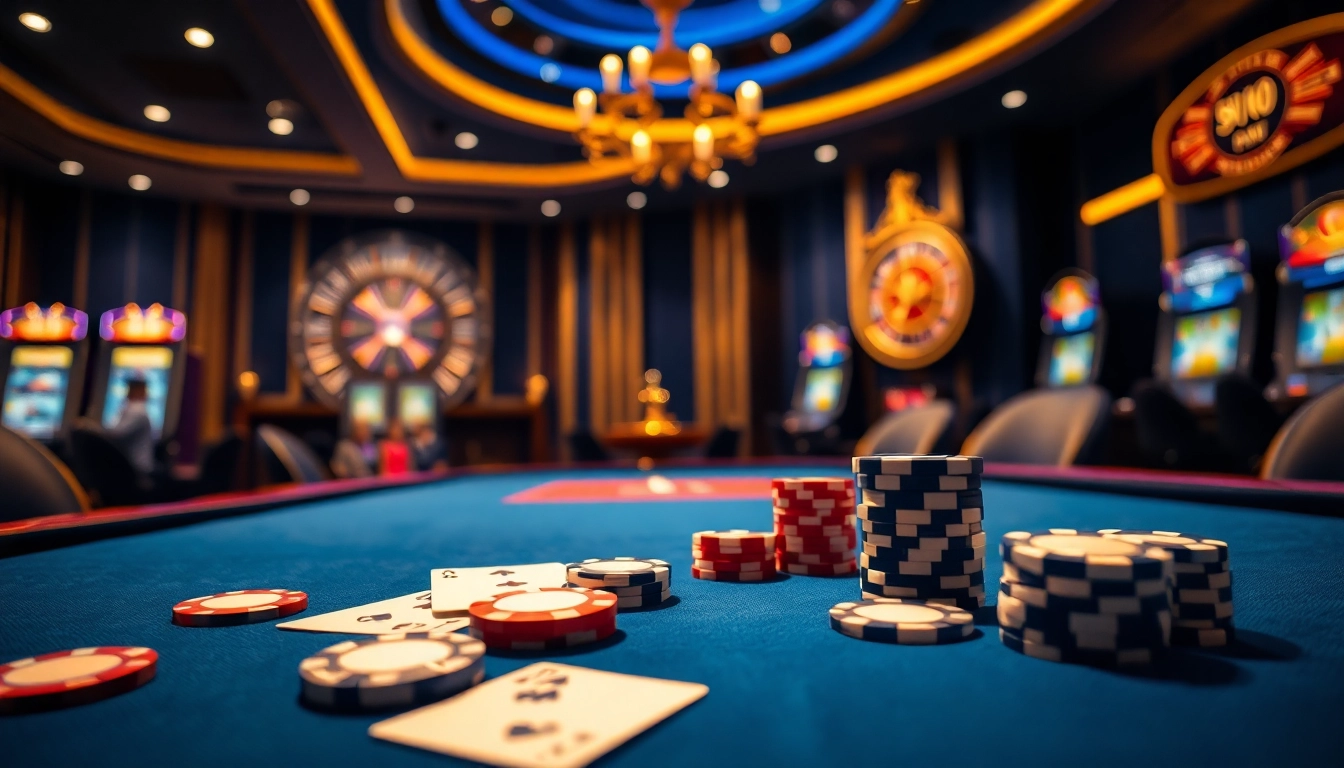 Experience the luxury of online gambling at https://dv88.design/ with a high-stakes poker table and rich visuals.