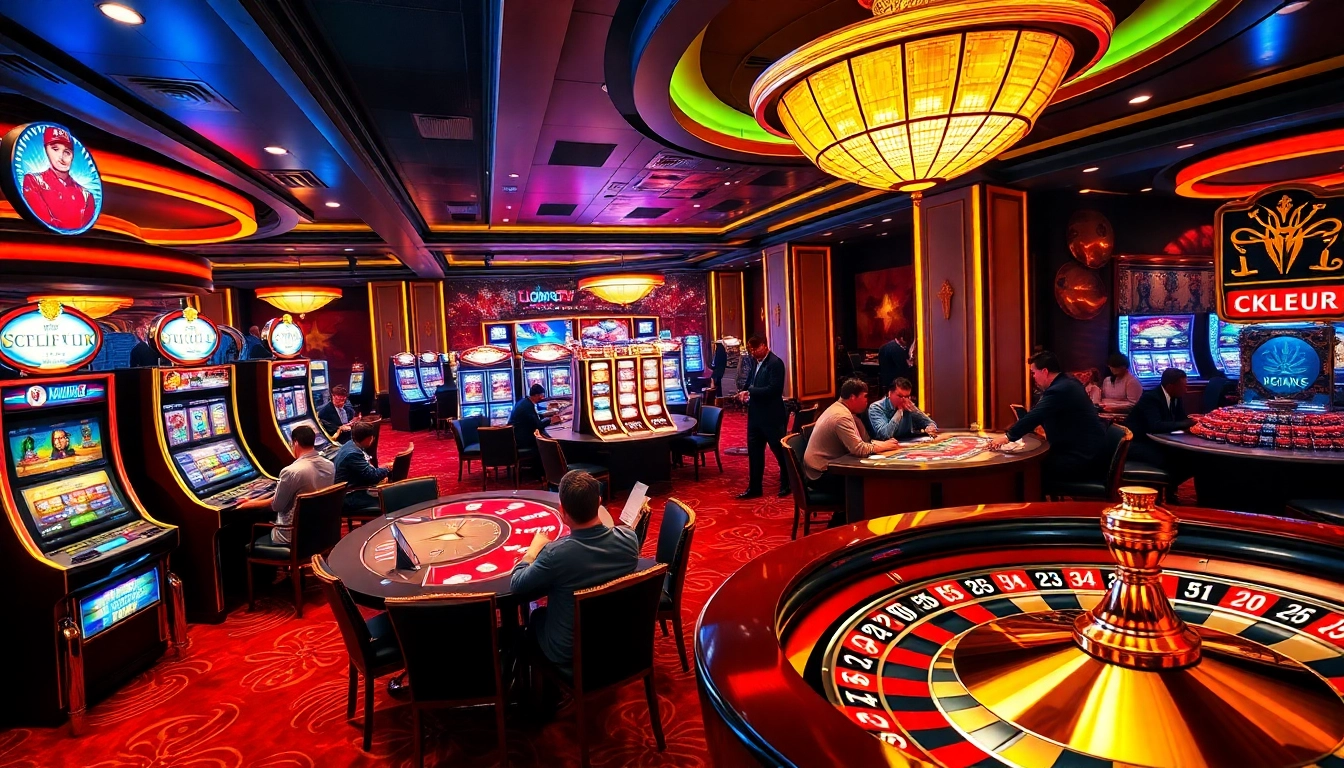 Experience thrilling moments at https://luongsontv5.com/ with exciting poker games and lavish casino designs.