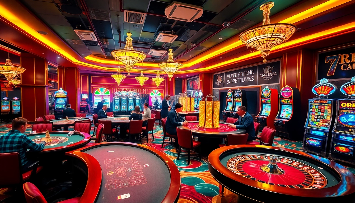 Experience the excitement of gaming at https://789betg.com/ with vibrant casino tables and players enjoying their luck.