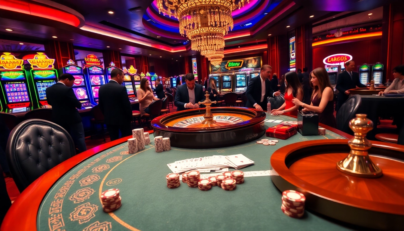 Experience vibrant gameplay at TR88 with engaging poker, roulette, and slot machines.