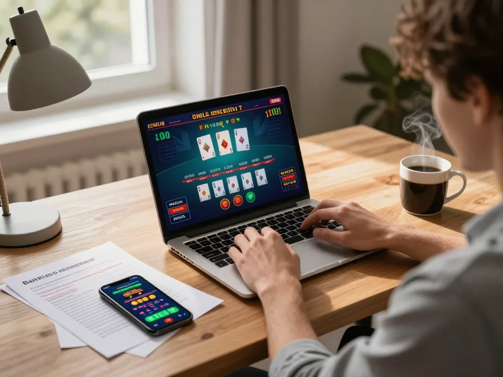 Engaging moment of online gaming at https://tx88.bid/, featuring a player placing bets on live dealer blackjack while managing strategies.