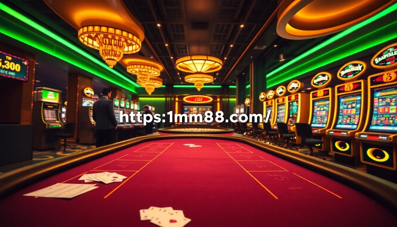 Experience thrilling online gambling at https://1mm888.com/ with vibrant slots, poker, and dynamic casino tables.