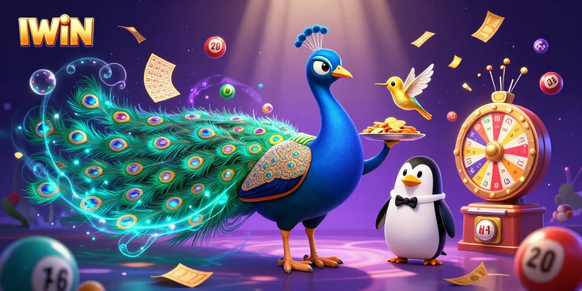 IWIN delights players with exciting lottery games and golden rewards in a vibrant casino atmosphere.