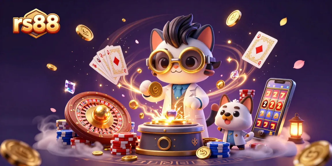 Spin the reels with rs88 and enjoy rich gaming experiences amidst dazzling casino elements.