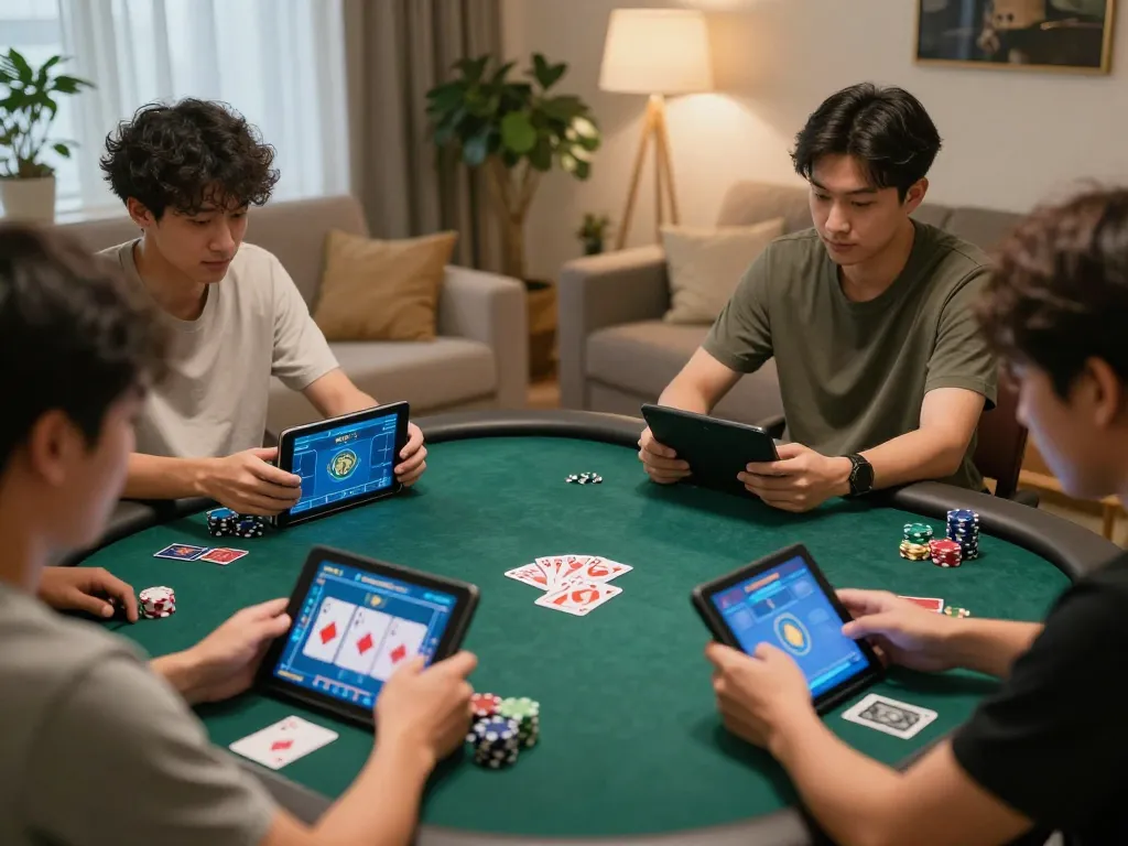 Play engaging poker games online at 68gamebaivn, showcasing strategy and fun