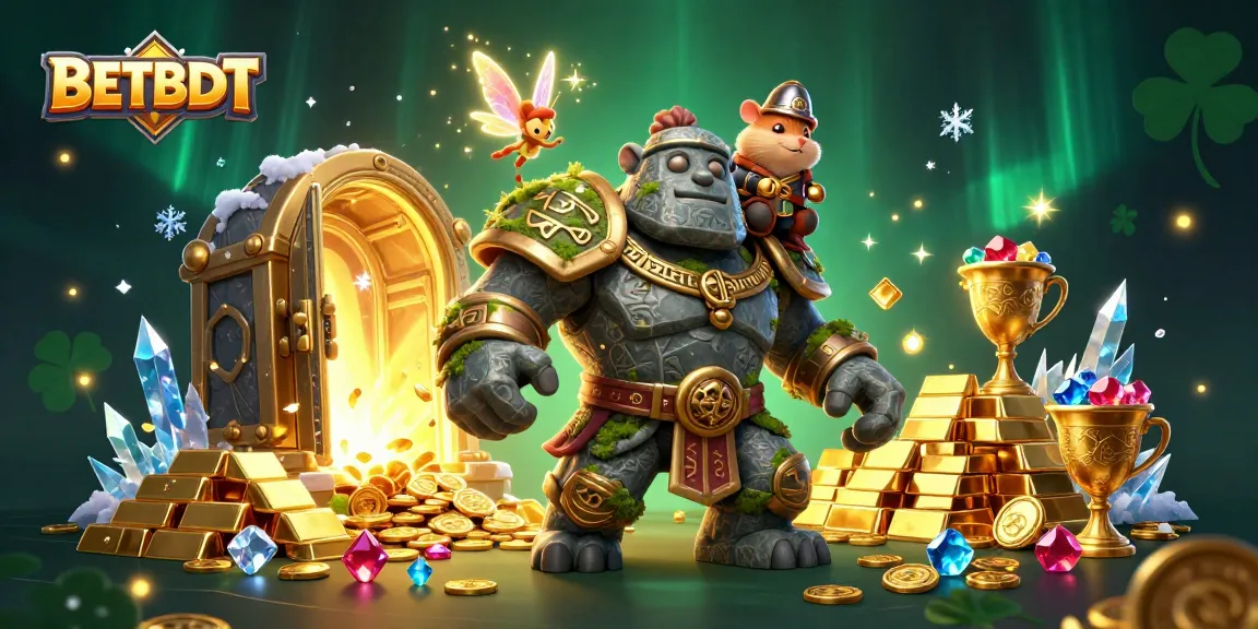 Experience the thrill of winning at BETBDT with magical characters and sparkling treasures.