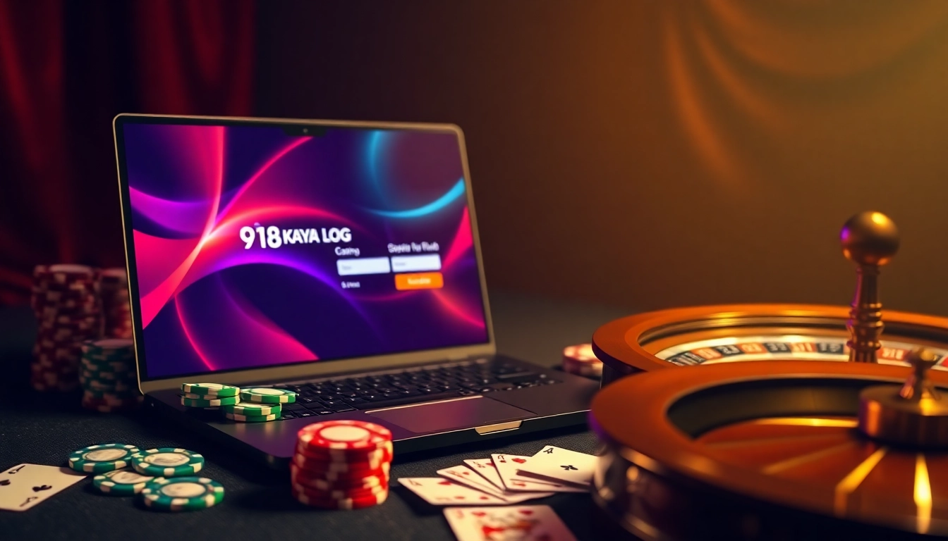Engage in thrilling gambling adventures with 918kaya Login at an online casino.